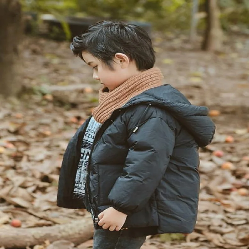 

2018 cgp3color Boy down jacket fashion crystal button han version of children's winter jacket in boys and girls