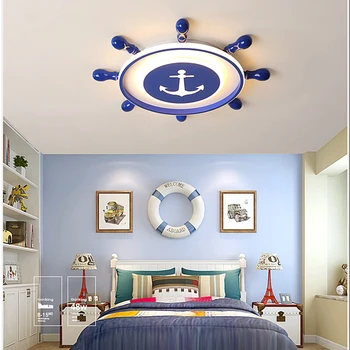 

New Pirate Dreaming Modern Led Chandelier For Children Room Kid's Room AC85-265V Room Deco Chandelier iluminacion led