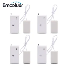4 шт./лот беспроводной датчик утечки воды детектор утечки воды для WI-FI GSM GPRS системы сигнализации G90B/G90E, 433 МГц EV1527 датчик воды/зубные щетки