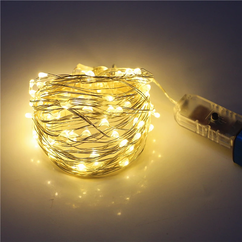 USB 5V LED String light 10m 100leds 8 Modes Colors Changeable Switch