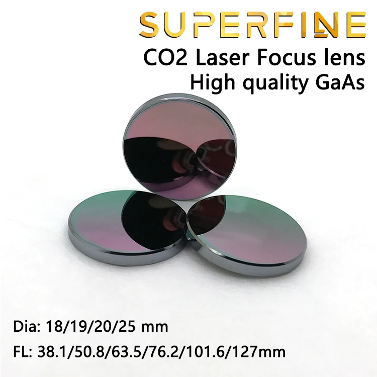 S &amp F оптика GaAs фокусный объектив Dia. 18 19 20 25 мм FL 50 8 63 5 101 6 1 4 &quotдля CO2 лазерная резка