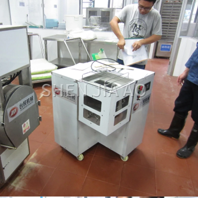 TM-250 electric meat slicer Commercial food cutter Multi-function meat slicing machine for pork/beef processing 500KG/H 220v