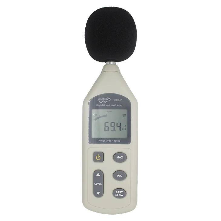 

Sound Level Meters wt1357 handheld diggital decibelmeter 10pcs/lot