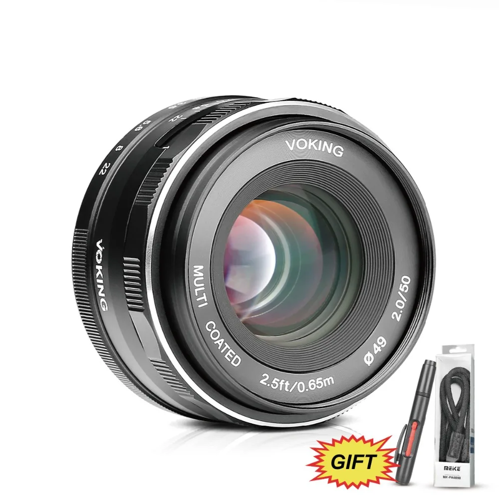 

Voking VK-50mm f2.0 Large Aperture Manual Focus Lens for Nikon1 Nikon1 V1/V2/V3/J1/J2/J3/J4/J5