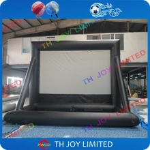Воздуха до двери, 200 дюймов 16:9 постоянный надутый наружный рекламный надувной Проекционный фильм экран