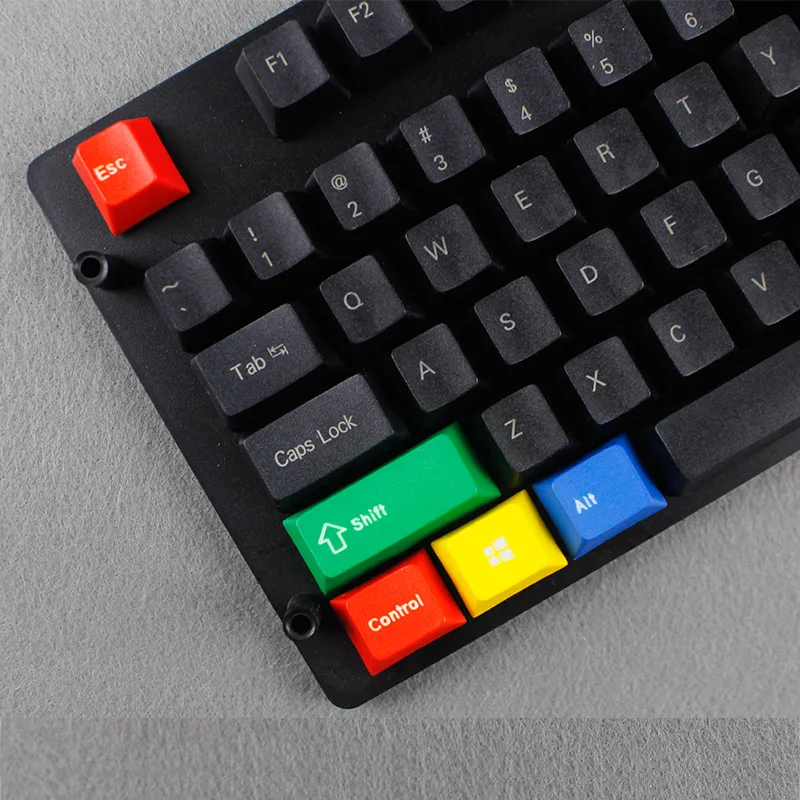 ENJOYPBT CMYW 24 колпачки для ключей Пустой Топ принт вишни профиль пропитка Резьба Скульптура 24 клавиши для механической игровой клавиатуры