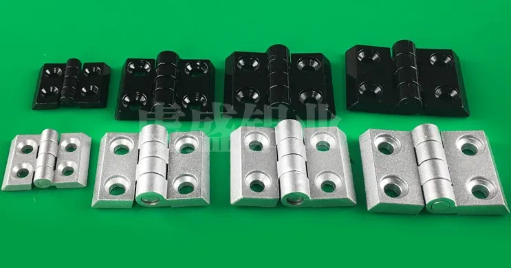 10pc 3030 4040 Aluminum Profile Accessory Zinc Alloy Hinge for 3030 4040 Aluminum Profile Extrusion