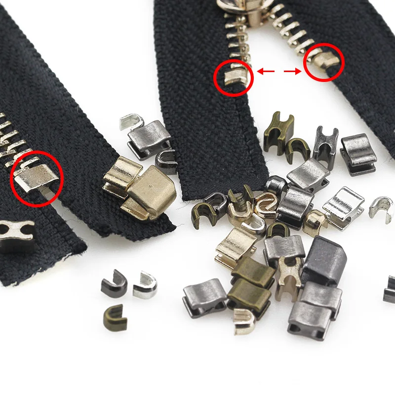 8 #10 #15 # ремонтная пробка на молнии из смолы для аксессуаров DIY металлический
