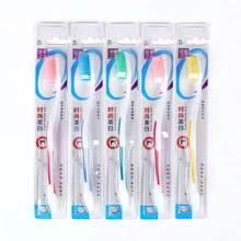 6 шт./компл. мягкая нано силиконовая щеточка Экстра чистота на очень тонком каблуке зубная щетка для ухода за полостью рта