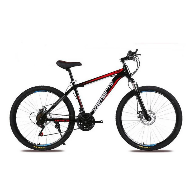 Discount Mountain Bike Variable Speed Bicycle 24 inch Shock Absorption 21 Speed Gift Promotion Student Bicycle 4