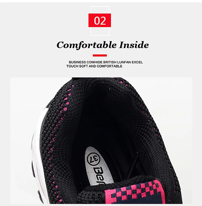 Spring Women Flat Platform Shoes Breathable Mesh Casual Flats Shoes Woman Lace-up Basket Femme Ladies Sneakers creepers (4)