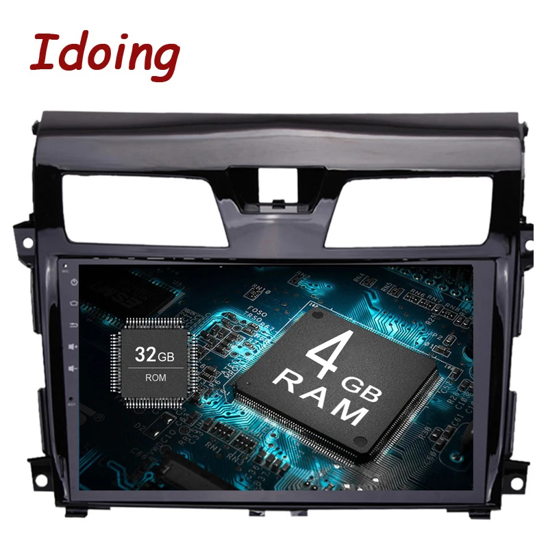 Idoing 10 2 &quot2Din Android8.0 автомобильный Радио мультимедийный плеер для Nissan Teana 2013-2015 8 Core