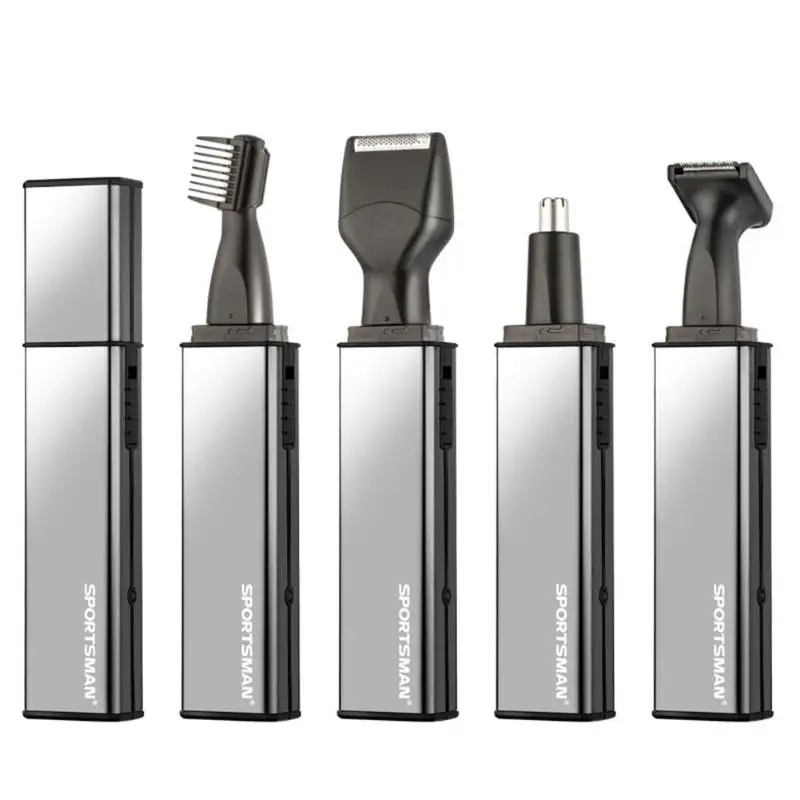 

4 in 1 Electric Shaver Rechargeable Nose Hair Trimmer Nasal Eyebrow Cutter Shaver Razor Face Care Shaving Razor Machine for Men