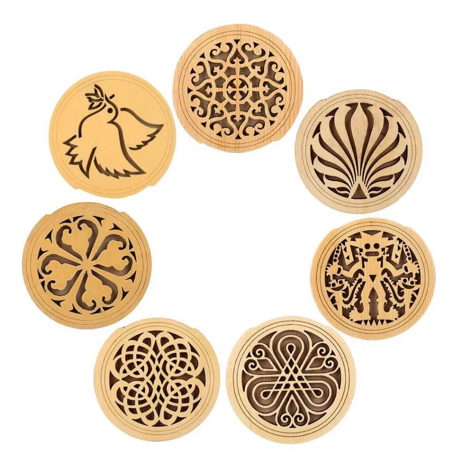 

Guitar Sound Hole Cover Wood + Sponge Guitar Sound Cover Block Protector for Acoustic Classic Guitar 41''