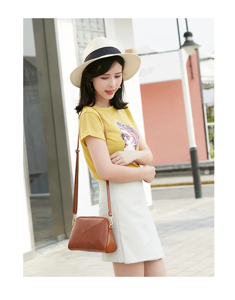 new women's shoulder bag fashion diagonal small square package women's messenger bag version of the stitching hand bag