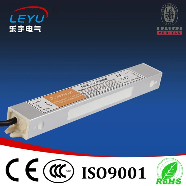 

CE ROHS Factory outlets 30w 24v 1.25a single output led waterproof power supply