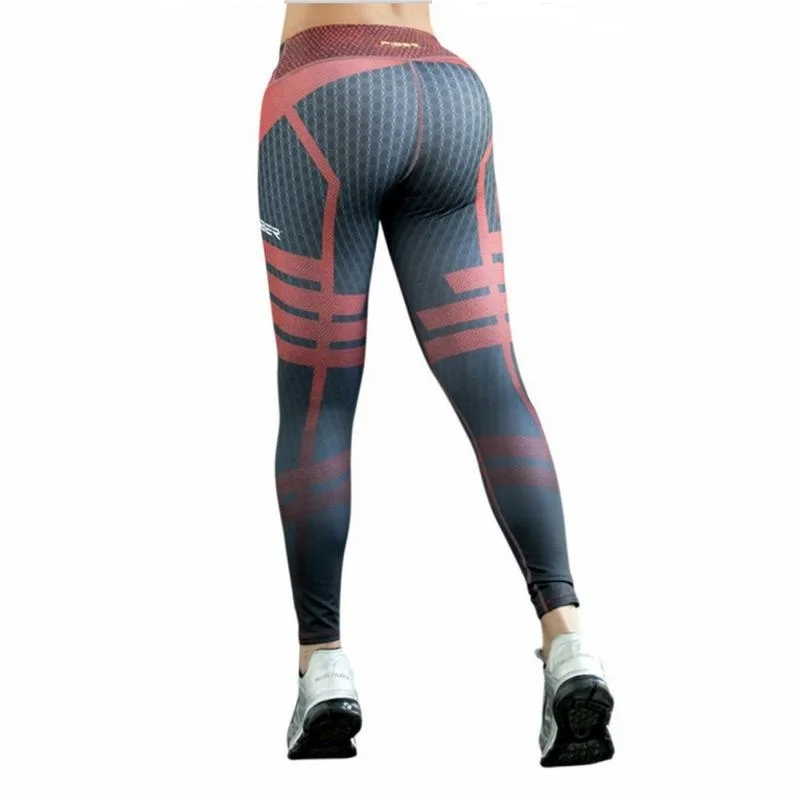 Женские штаны для фитнеса и йоги, женские облегающие сексуальные штаны для йоги, эластичные брюки леггинсы с высокой талией, женские зимние колготки для бега YG014