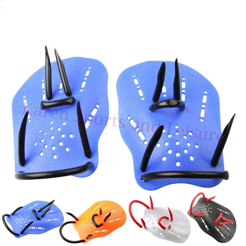 Adjustable Swimming Fins Professional Paired Paddles Diving Fins Webbed Training Pool Diving Hand font b Gloves