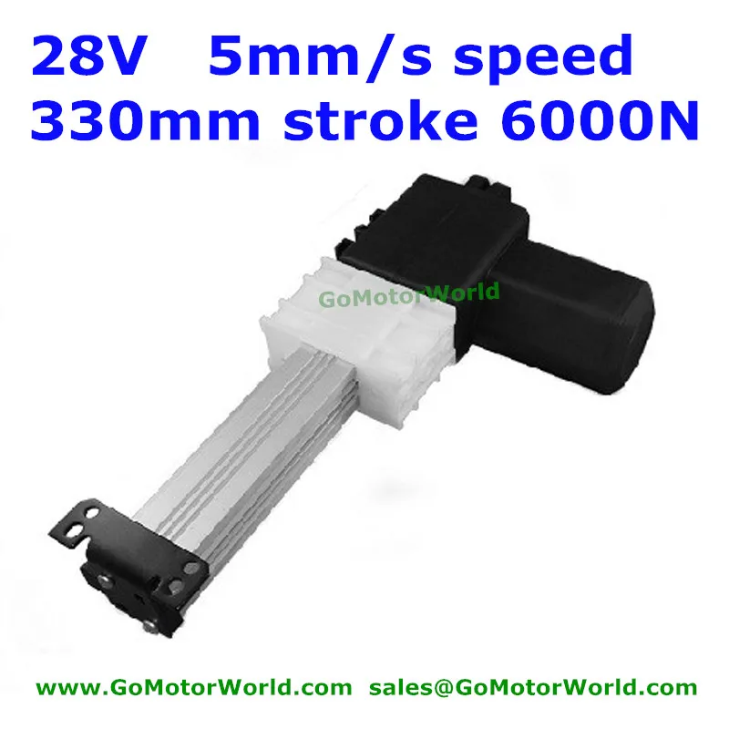 

28V Okin/Dewert recliner chair 330mm stroke 5mm/s speed 6000N load linear actuator motor free shipping