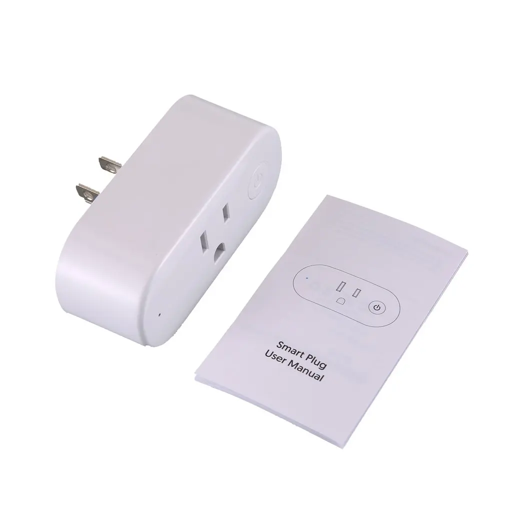 

X10S WiFi Smart Wireless Voice Control Time Switch Plug With Ports Timing Socket For Amazon Alexa Echo Dot Google Home