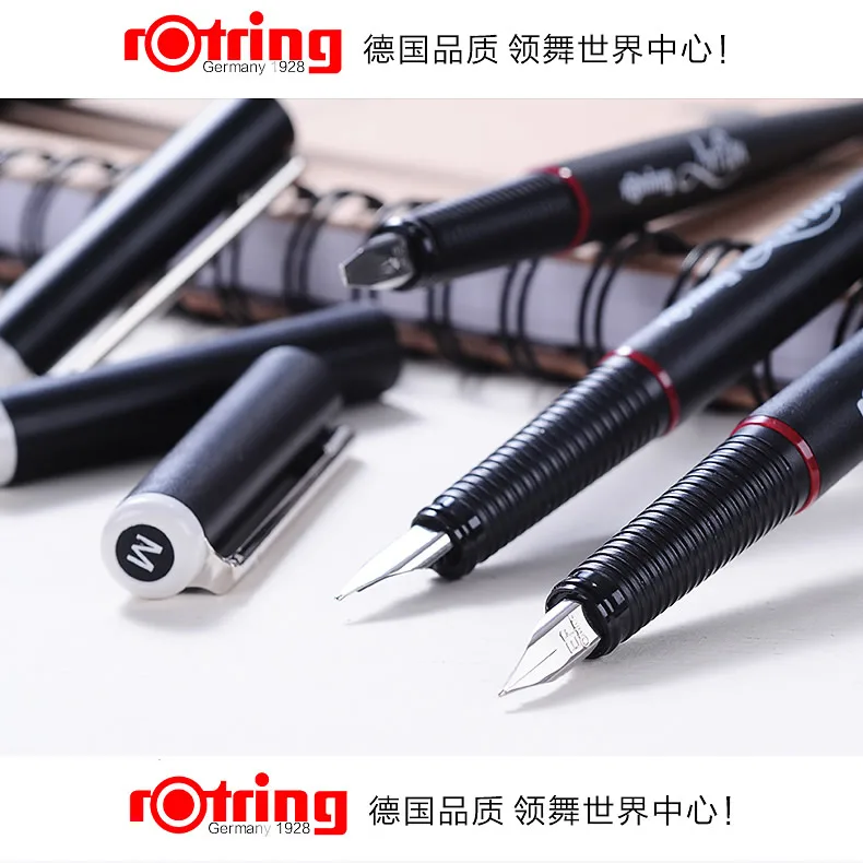 Германия rotring artpen параллельная художественная ручка эскиз рисунок каллиграфия ручка 8 Тип письма на выбор