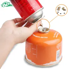 Gas Refill Adapter for Outdoor Camping Stove Gas Cylinder Gas Tank Gas Burner Accessories Hiking Inflate Butane Canister