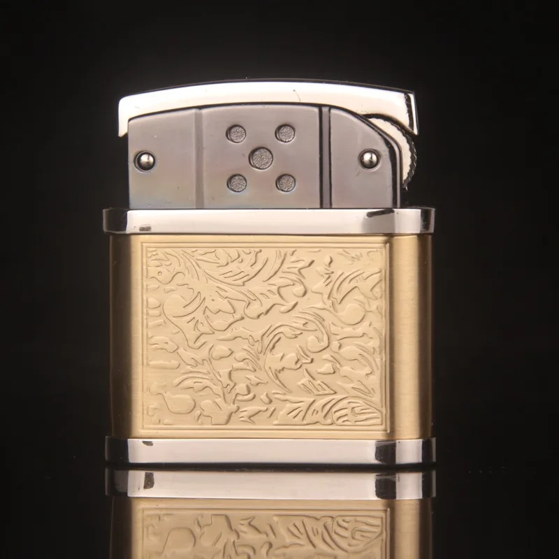 

2018 New Compact Jet Lighter Gas Torch Lighter Flat Windproof Metal Cigar Lighter 1300 C Butane Lighter Cigarette Accessories