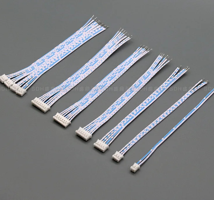 100 SETS Mini Micro JST PH 5 Pin Connector plug with Wires Cables 150MM