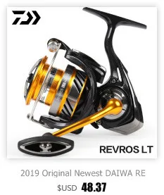 Оригинальные новые DAIWA REVROS LT 2 скорости 1000 2000 2500 3000 4000 5000 6000 Катушка для спиннинга воздуха ротора алюминиевая ручка колеса