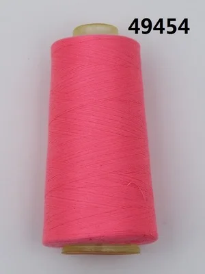 3000 yards 40s/2 high speed sewing thread polyester sewing thread type manual line 402-embroidery Fluorescence color series