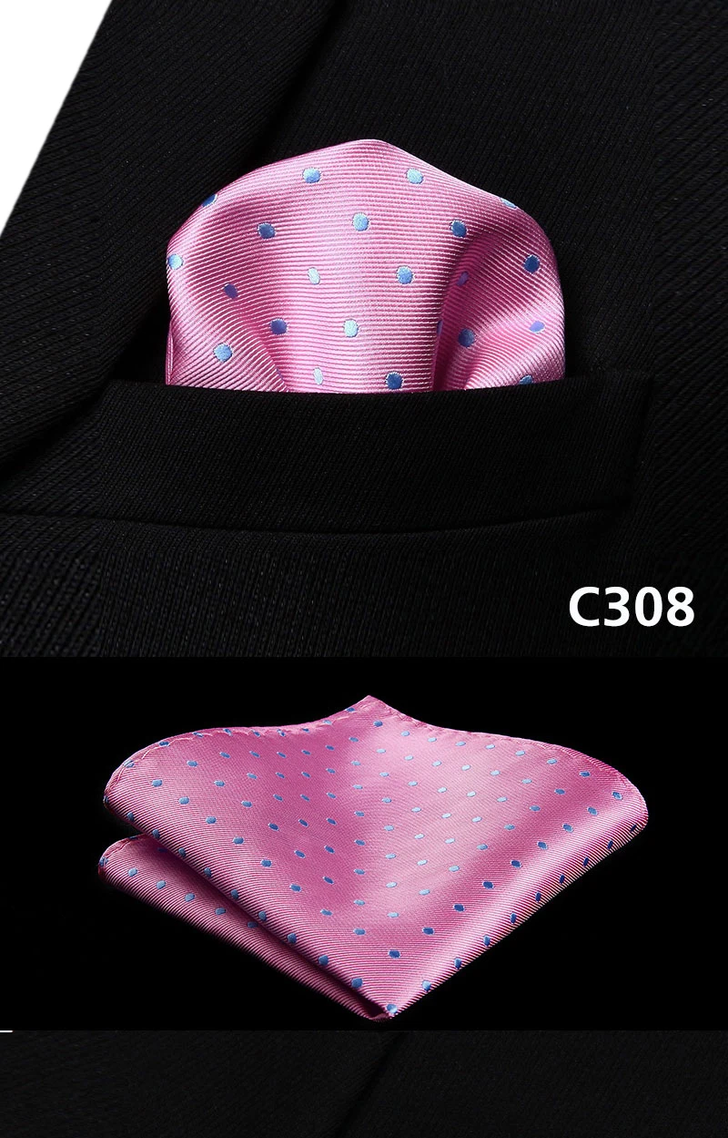 Горошек Для мужчин Silk Pocket Square Hanky Свадебная вечеринка платок # C3 платок классический свадьбу