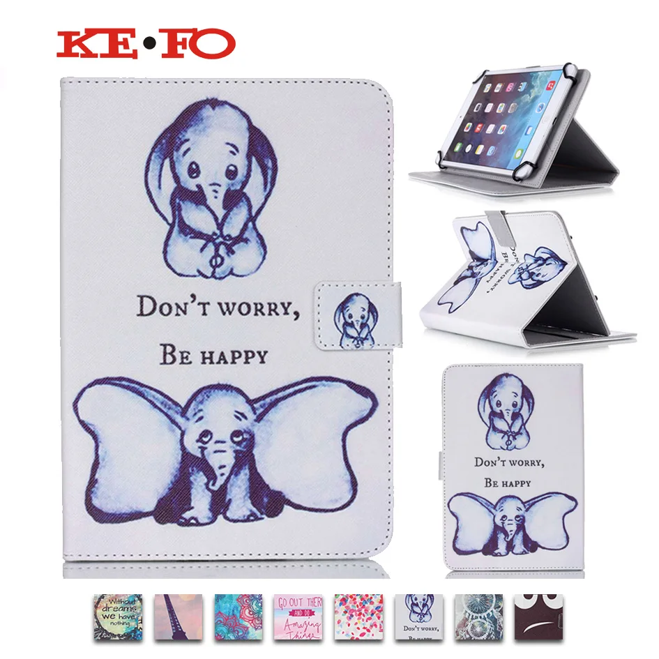 

black eye tower print Universal New Wallet PU Leather Case Protective Stand Flip Cover For 10" Inch Android Tablet PC MID Y3d25D