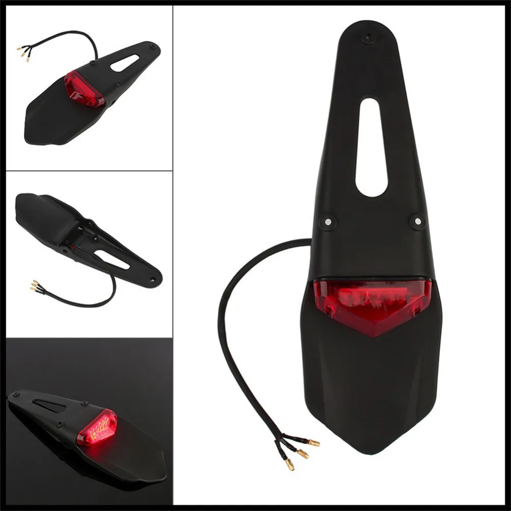 Off-road beach motorcycle modified fender accessories LED tail light for YAMAHA TTR600 XT250X TRICKER DT230LANZA