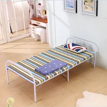 

Children Bed kids furniture metal kids bed lit enfant folding bed kinderbett moveis minimalist modern 190*80*37cm single bed
