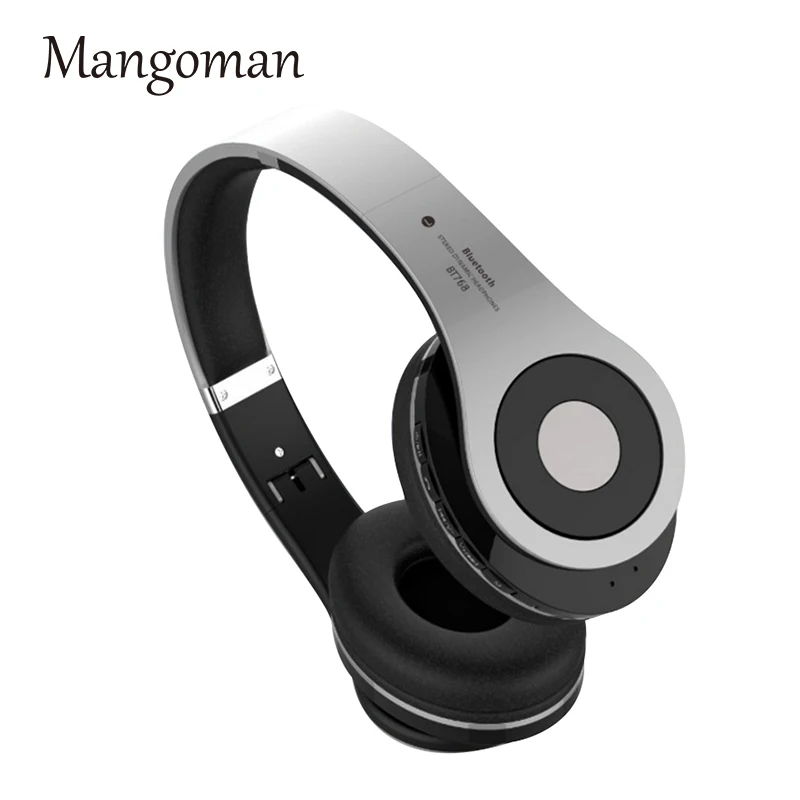 

Mangonan BT768 Smart Bluetooth 4.2 Stereo Headset Support Wired and wireless connection earphones