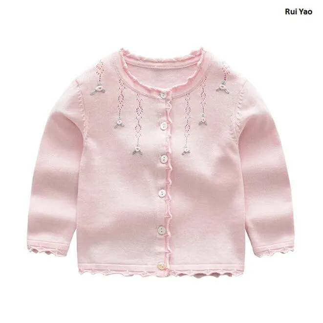 

YW17033737 Autumn Baby Cardigan For Girls Sweater For Girls Clothes For Girls Cardigan Sweater Baby Coat Kids Clothes Children