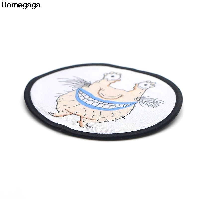 Homegaga cool monster patch стикер вышитые патчи пришить утюжок на одежду рюкзак