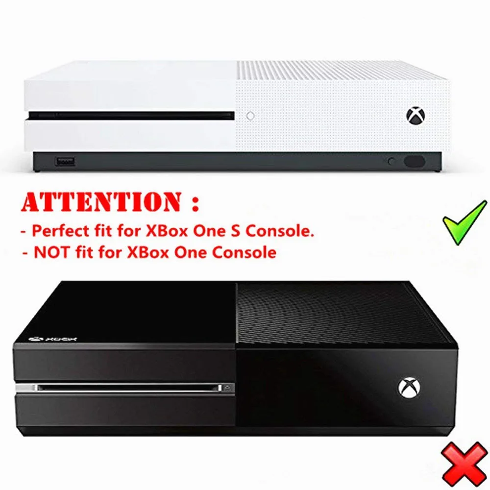 Вертикальная подставка для Xbox One S встроенные Охлаждающие отверстия и Нескользящие ножки для microsoft Xbox One Slim Игровая консоль крепление для док-станции