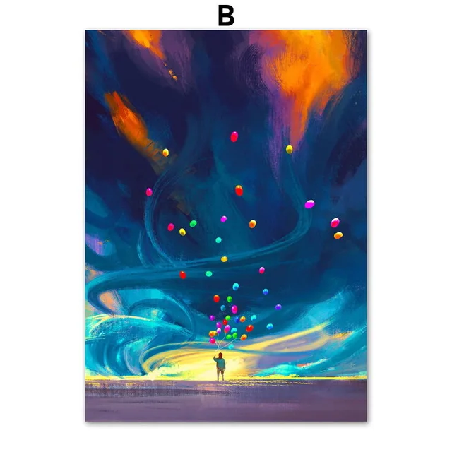 Oil-Painting-Moon-Sunset-Girl-Boy-Gift-Nordic-Posters-And-Prints-Wall-Art-Canvas-Painting-Cartoon.jpg_640x640 (1)