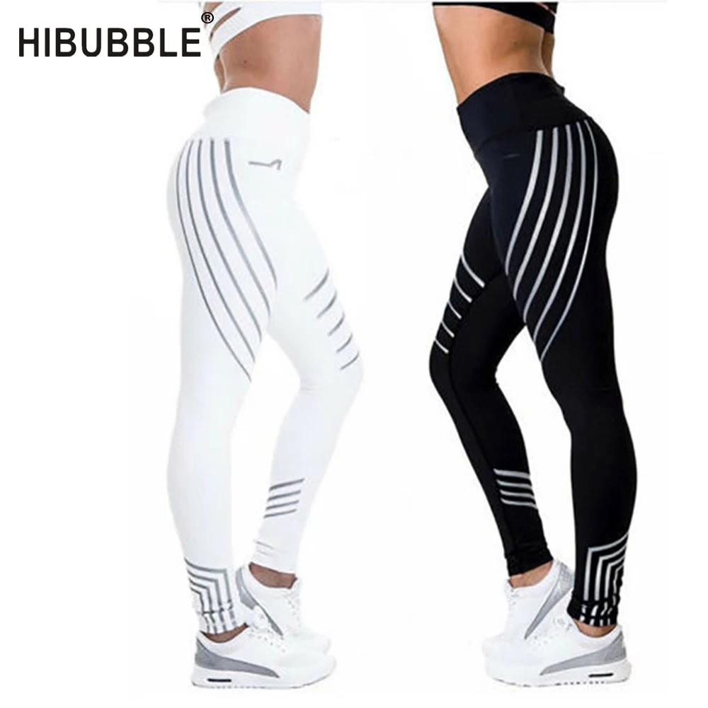 Спортивные штаны HIBUBBLE для фитнеса женские спортивные Леггинсы быстросохнущие