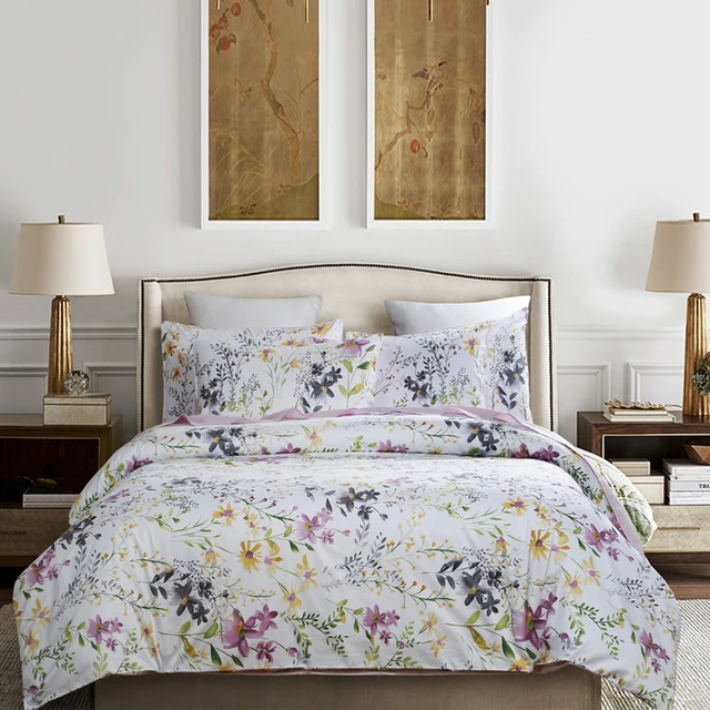 Luxury Satin Bed Linen Egyptian Cotton Bedding Set King Queen Size Luxury Satin Bed Linen Egyptian Cotton Bedding Set King Queen Size High Quality Printing Sheet