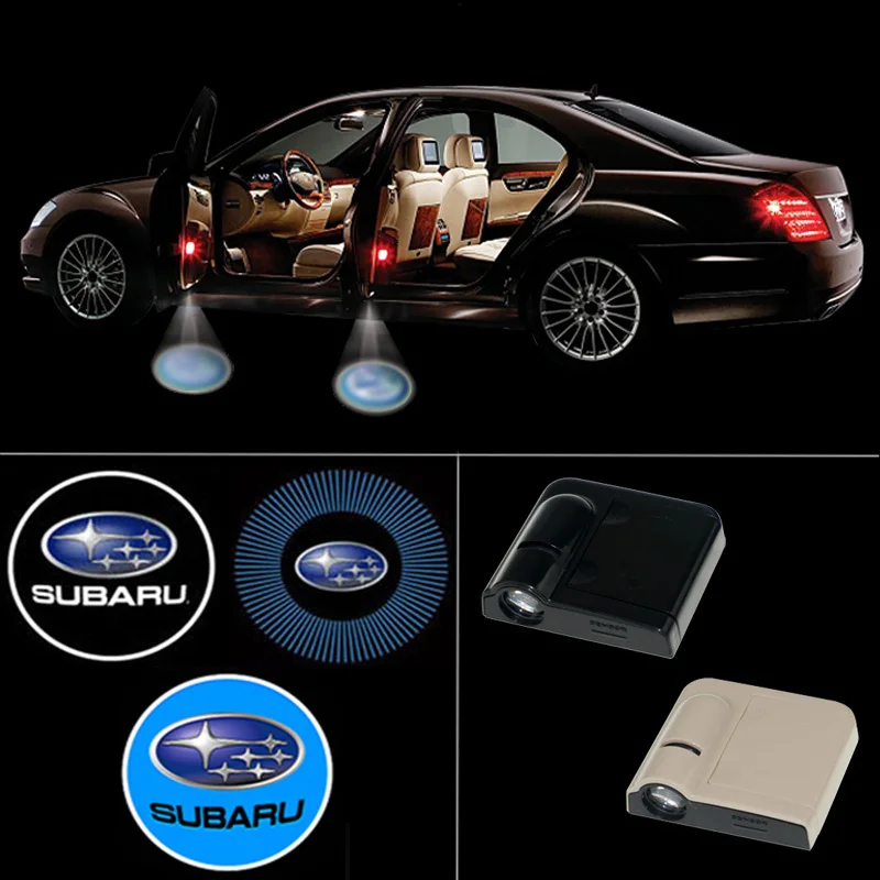 Wireless LED Car Door Light Logo Projector Ghost Shadow Light