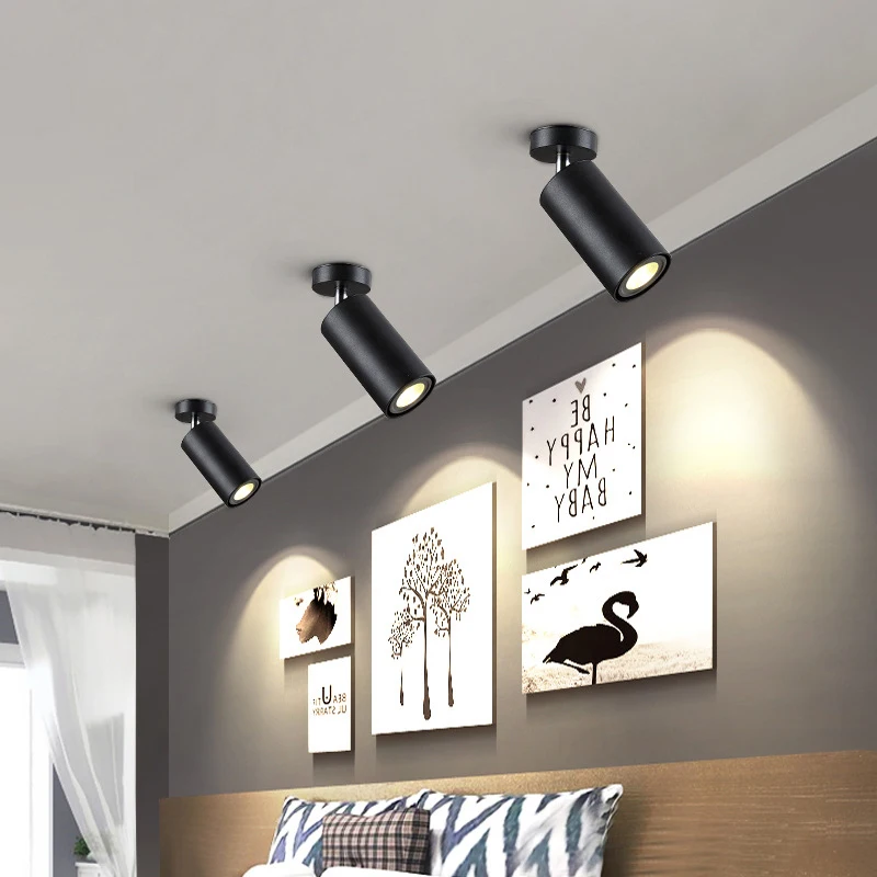 

Nordic Style Indoor 5W 7W 10W LED Wall Lamps AC100V/220V Aluminum Adjust Wall Sconce bedroom LED Wall Light Indoor Outdoor Decor