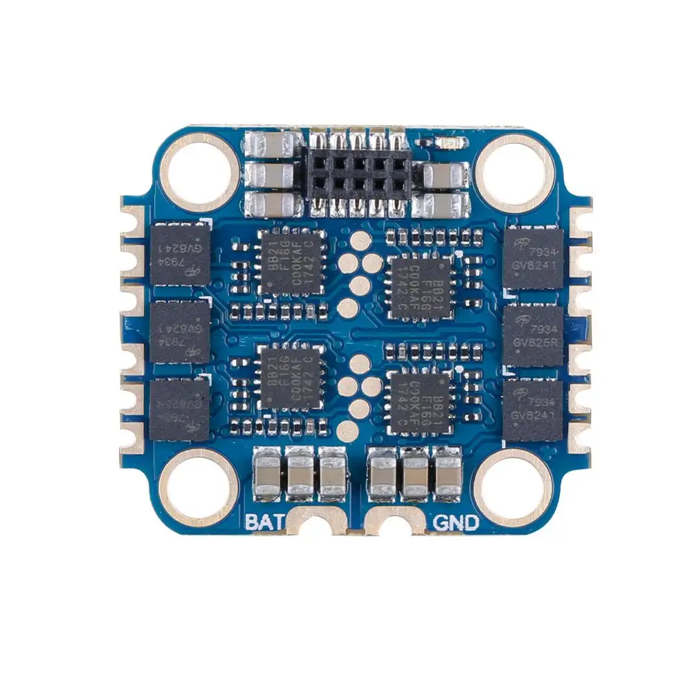 Микросхема PWM/oneshot125/multishot/dshot150/300/600 для дрона FPV iFlight 23x21 мм SucceX Micro 12A V1.2 2 4S 4 в 1 ESC(M3