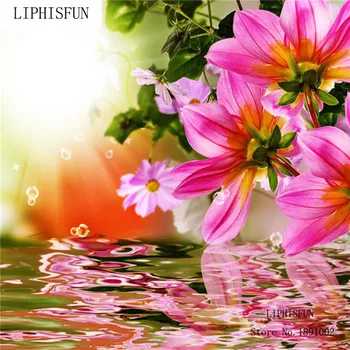 

Embroidery Cross Russia Flowers Lily Diy Diamond Paintings Full Square Picture Of Resin Pattern Resin Craft Rhinestone