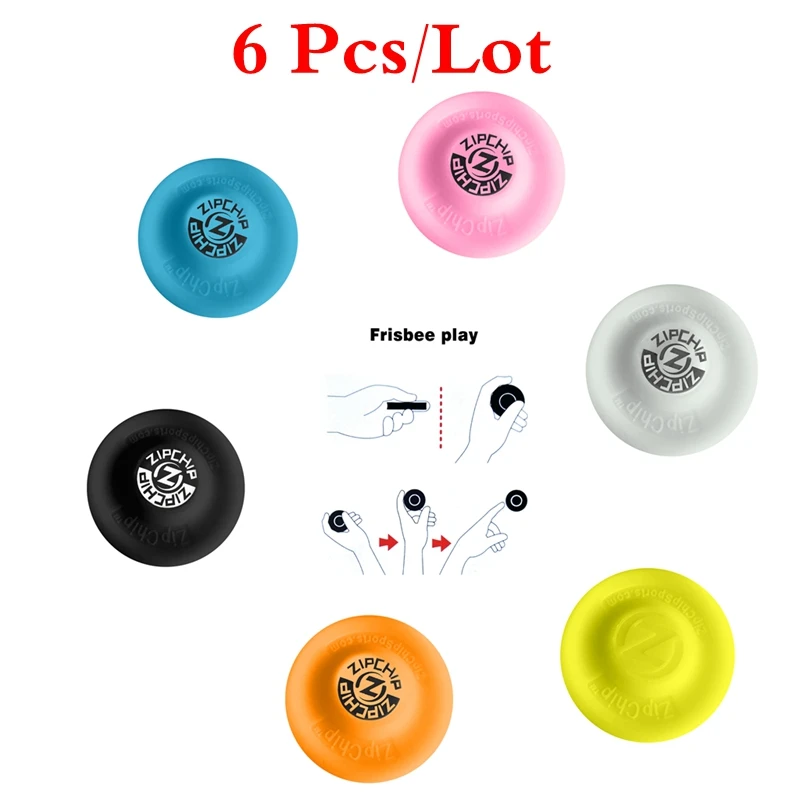 في الهواء الطلق جديد ZipChip تحلق القرص لعب للأطفال جيب مرنة البريدي رقاقة لينة جديد تدور في اصطياد لعبة الإصبع لعبة
