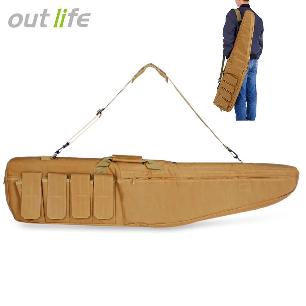 

Outlife 1.2M Foldable Shockproof Fishing Rod Bag Oxford Waterproof Hunting Magazine Pouch Fishing Bags For Outdoor Activities