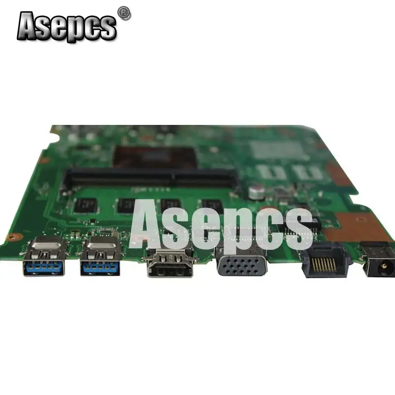 Asepcs для ASUS X555Y X555YI X555D X555DG материнская плата для ноутбука процессор A6-7310 2G Графика 4G память ТЕСТ ОК