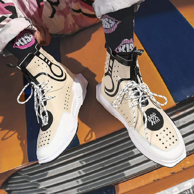 Mesh De Air Nouveau Mode Printemps Haute Personnalité Chaussures Respirant 2019 3 2 Et Hommes 1 Sports Automne Plein 8kX0OPnw