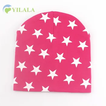

Star Solid Cotton Baby Hats Fashion Newborn Baby Caps Spring Winter Boys Girls Hat Children Photograph Props Baby Boys Clothing